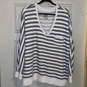 Chaser striped pullover
